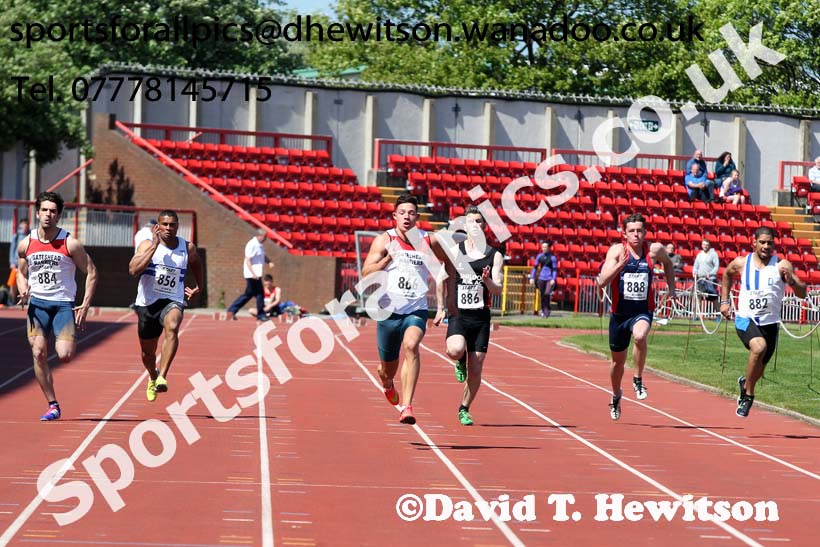 Senior men, North East Track and Field Champs., Gateshead. Photo: David T. Hewitson/Sports for All Pics
